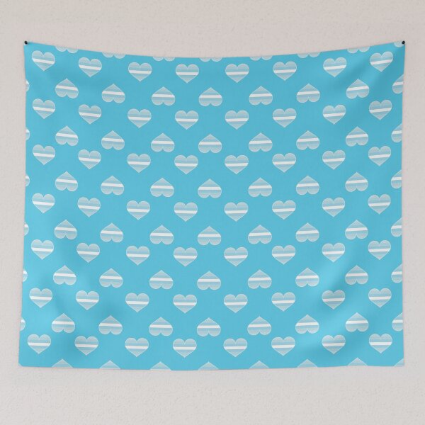 Item preview, Demiboy Blue Pride Heart [Blue Edition] designed and sold by Roxzania.
