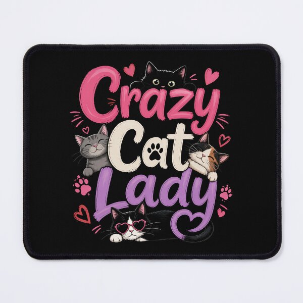 Item preview, Crazy Cat Lady designed and sold by MusesWhispers.