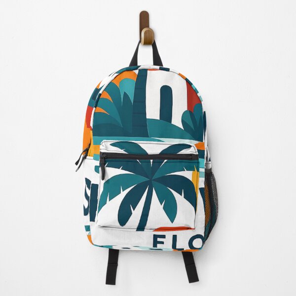 Item preview, Key West Florida Travel Poster - Abstract Tropical Island Architecture Art designed and sold by OzzFrequency.