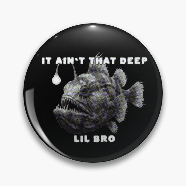 Item preview, It ain't that deep lil bro designed and sold by R-A Designs.