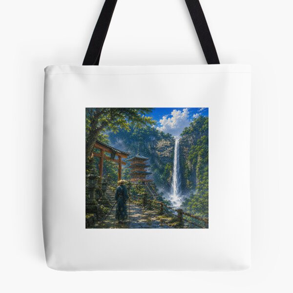 Item preview, Nachi Falls in Summer – Modern Japanese Art designed and sold by Fumi723.