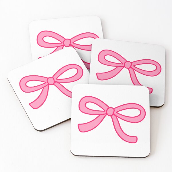Item preview, Pink Coquette Ribbon Bow Sticker Graphic Soft Girl Aesthetic Art designed and sold by SomiMotion.