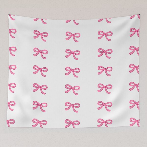 Item preview, Pink Coquette Ribbon Bow Sticker Graphic Soft Girl Aesthetic Art designed and sold by somimalikkk.