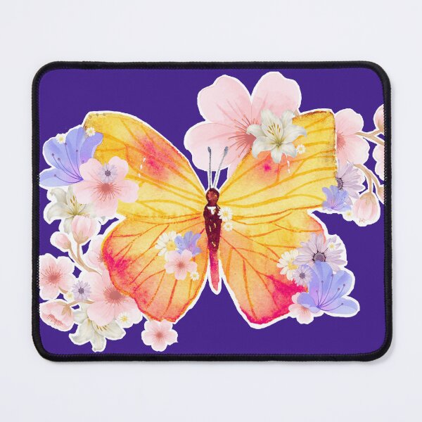 Item preview, Floral Butterfly Watercolour Illustration designed and sold by Shambhavi_Studio.