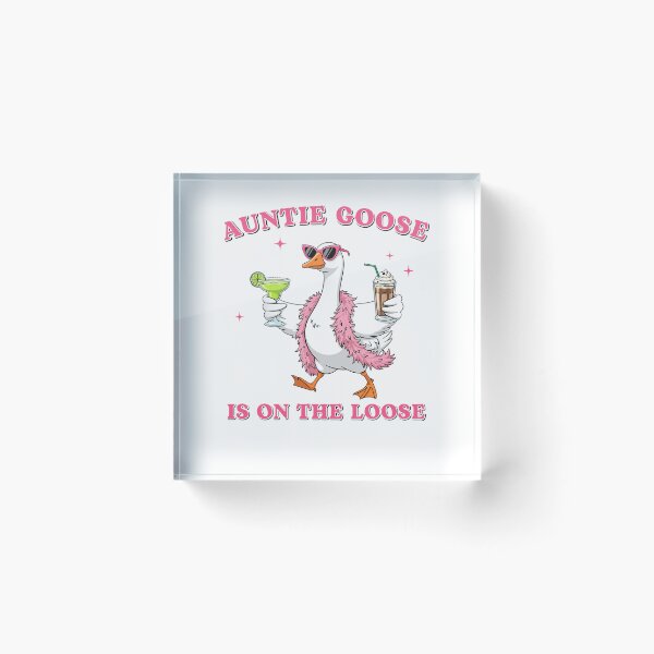 Item preview, Auntie Goose On The Loose Funny Goose Lover designed and sold by Hedoraxe.