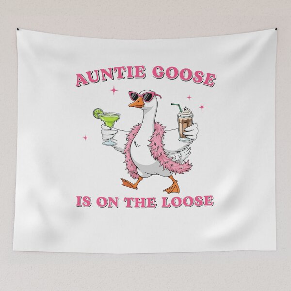 Item preview, Auntie Goose On The Loose Funny Goose Lover designed and sold by Hedoraxe.