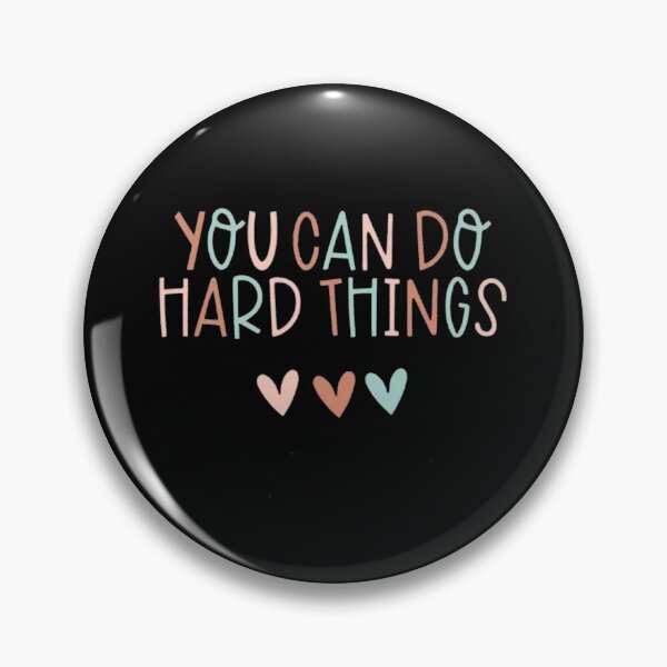Item preview, You Can Do Hard Things | Motivational Inspirational Quote Design designed and sold by Gbriel3.