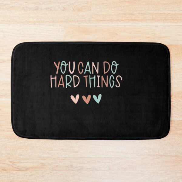 Item preview, You Can Do Hard Things | Motivational Inspirational Quote Design designed and sold by Gbriel3.