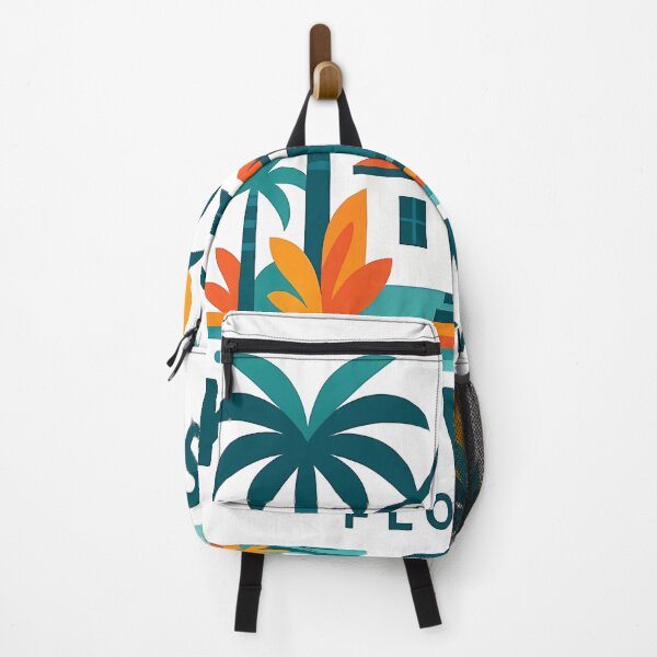 Item preview, Key West Florida Travel Poster - Abstract Tropical Island Architecture Art designed and sold by OzzFrequency.