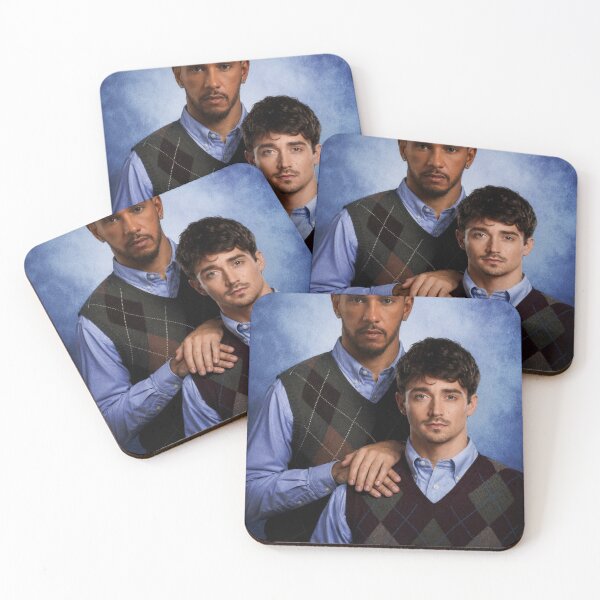 Item preview, charles leclerc and lewis hamilton f1 step brothers meme  designed and sold by jessbuttigiegg.