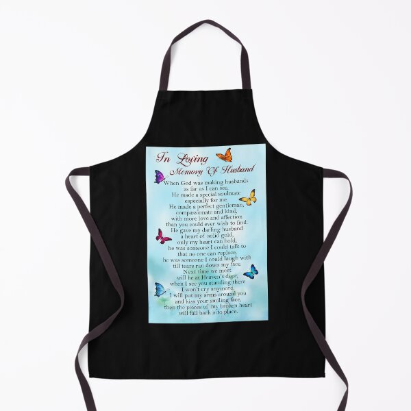 Item preview, In Loving Memory Of Husband When God Was Making Husbands Memorial Poster designed and sold by MagicatcoArt.