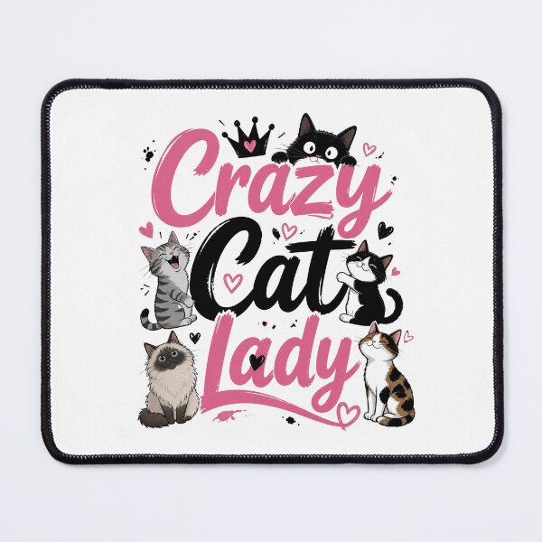 Item preview, Crazy Cat Lady designed and sold by MusesWhispers.