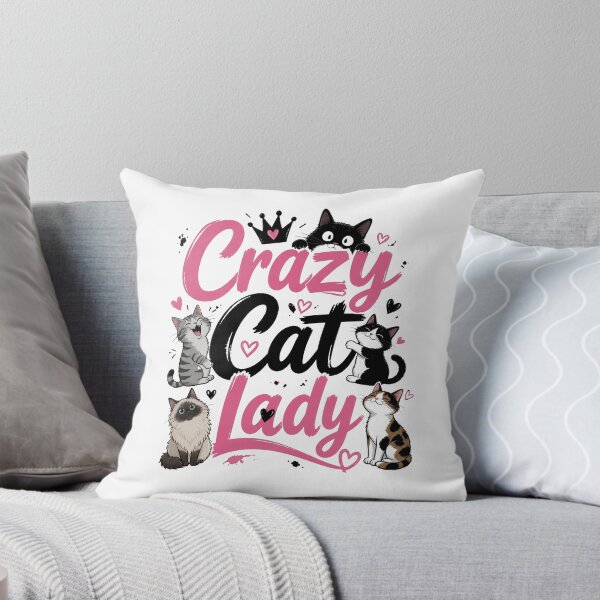 Item preview, Crazy Cat Lady designed and sold by MusesWhispers.