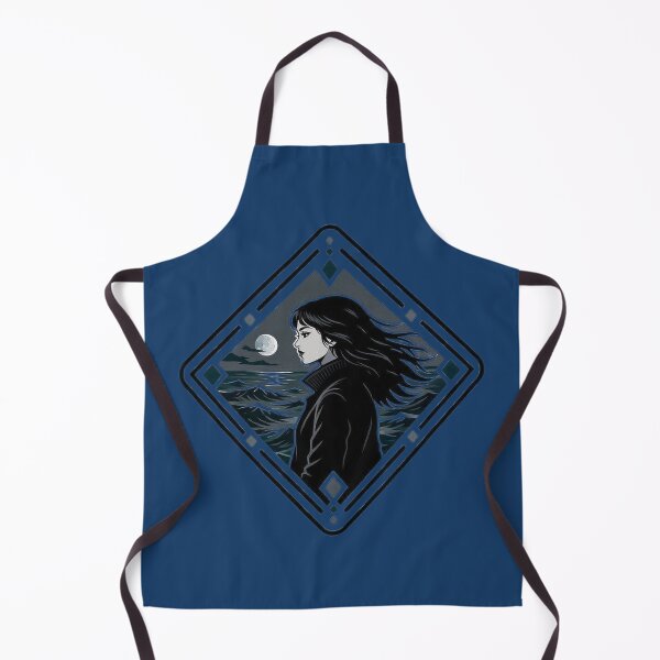 Item preview, Moonlit Tides I – Witch by the Sea designed and sold by Roberta Calabrese.