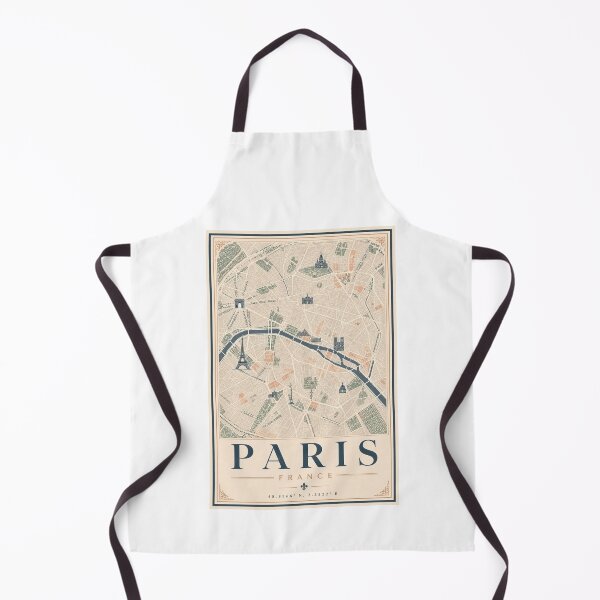 Item preview, Paris Minimalist City Map designed and sold by Furflix.
