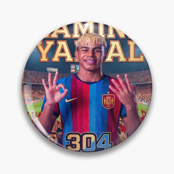 Item preview, LAMINE YAMAL - Spain Wins 2026 WFC WORLD Football Championship - 304 designed and sold by DBM Photo Art 1.