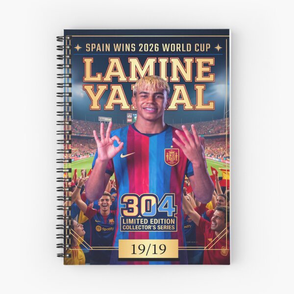 Item preview, LAMINE YAMAL - Spain Wins 2026 WFC WORLD Football Championship - 304 designed and sold by DBM Photo Art 1.
