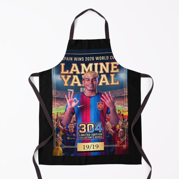 Item preview, LAMINE YAMAL - Spain Wins 2026 WFC WORLD Football Championship - 304 designed and sold by DBM Photo Art 1.