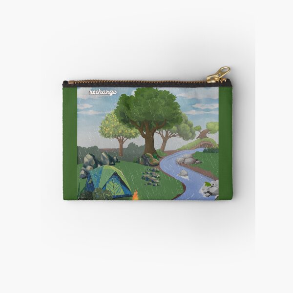 Item preview, Rainy Day Recharge | Cozy Nature Camping Aesthetic designed and sold by BlueTideGallery.