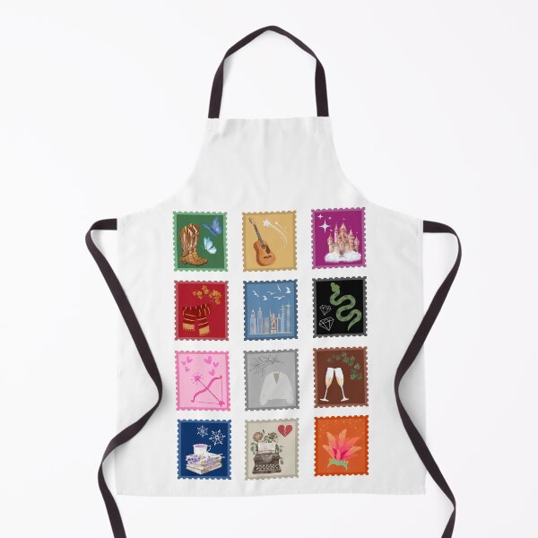 Item preview, Updated Taylor Swift All Eras Stamps Minimalist Design designed and sold by My New Aesthetic.