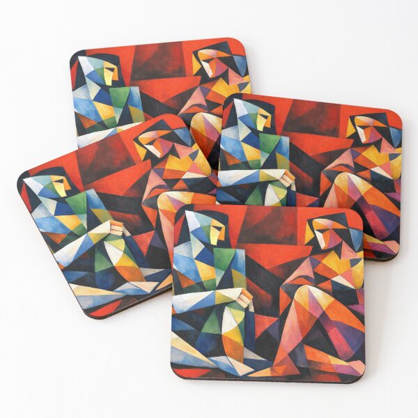 Item preview, Geometric encounter of two figures designed and sold by Sigtrix.