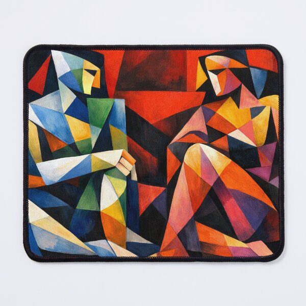 Item preview, Geometric encounter of two figures designed and sold by Sigtrix.