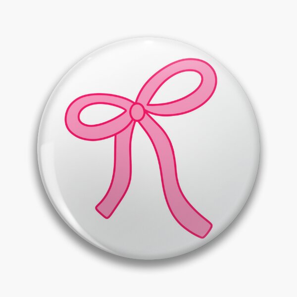 Item preview, Cute Pink Coquette Ribbon Bow Sticker Soft Girl Aesthetic Illustration designed and sold by somimalikkk.