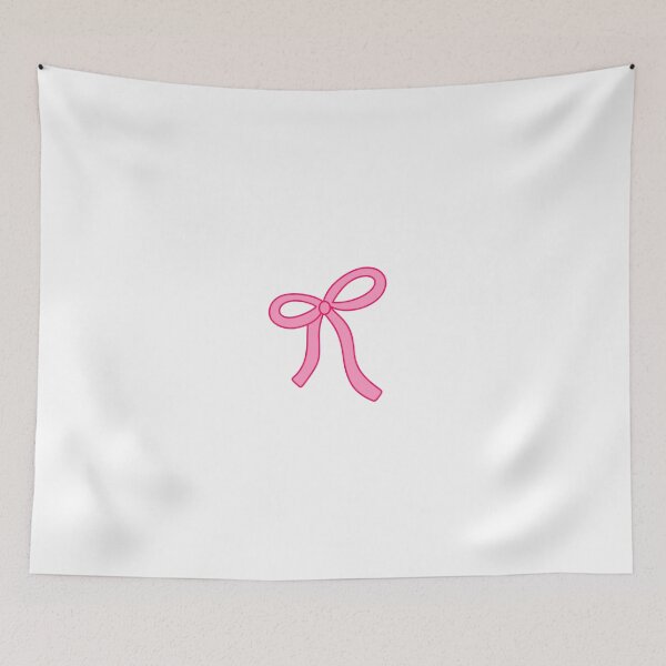 Item preview, Cute Pink Coquette Ribbon Bow Sticker Soft Girl Aesthetic Illustration designed and sold by somimalikkk.