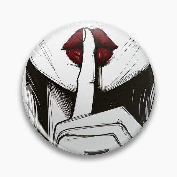 Item preview, Shh Lips Line Art Sticker | Dark Red Lips Minimalist Aesthetic PNG designed and sold by Arts121.