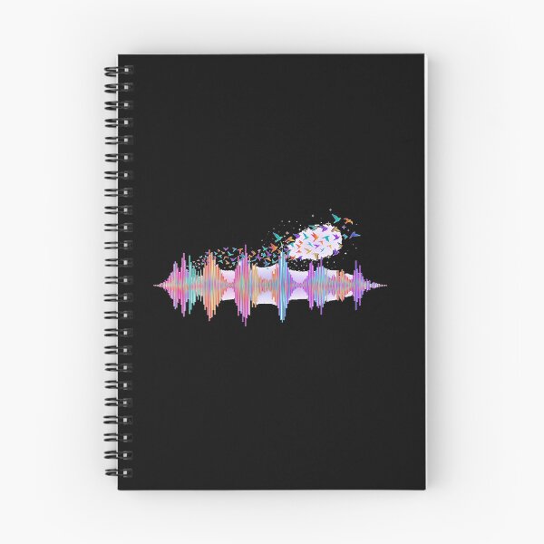 Item preview, Colorful Soundwave Birds | Abstract Music Art | Vibrant Audio Spectrum Design designed and sold by @SHINTOSARTSTORE.
