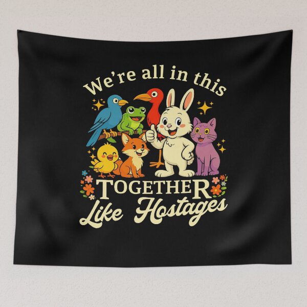 Item preview, We'Re All In This Together Like Hostages  designed and sold by suhairee-studio.