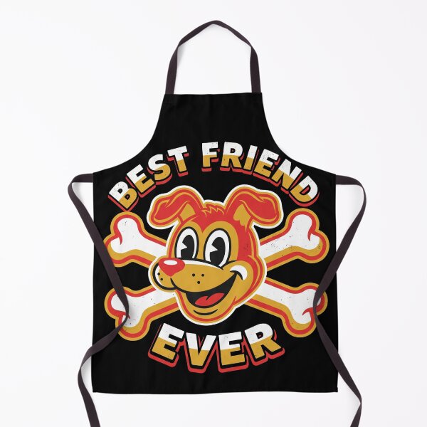 Item preview, Best Friend Ever Retro Cartoon Dog Crossbones Vintage Mascot Graphic designed and sold by TeNovaStudio.