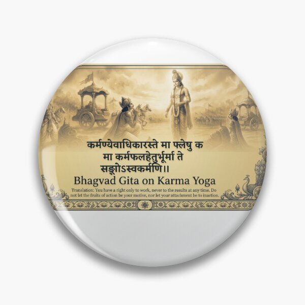Item preview, Bhagvad Gita on Karma Yoga designed and sold by Desi_Dastak.