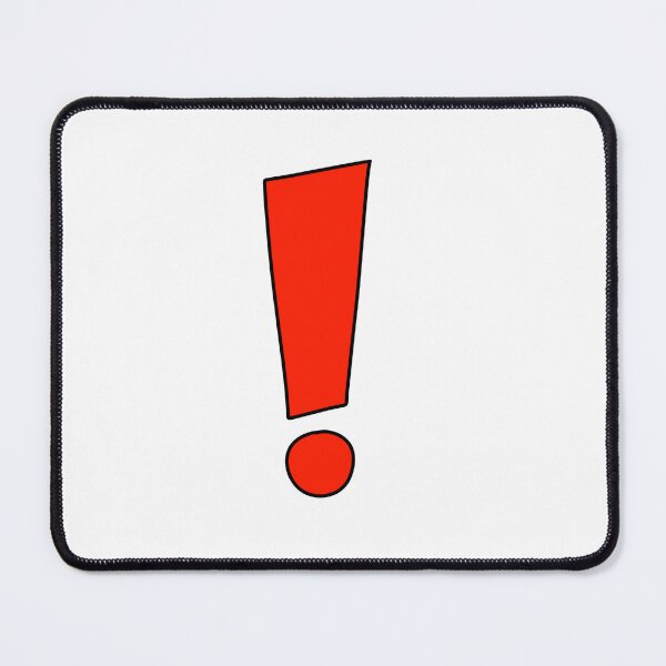 Item preview, Bold Red Exclamation Marks Burst Comic Cartoon Graphic designed and sold by somimalikkk.
