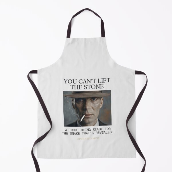 Item preview, You Can't Lift The Stone Without Being Ready For Snake - Oppenheimer designed and sold by Enea Kelo.