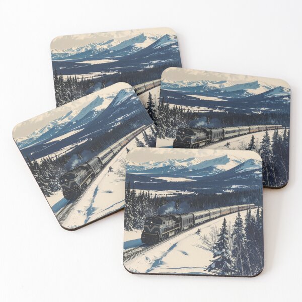 Item preview, Rocky Mountain Railway designed and sold by dj-illustration.