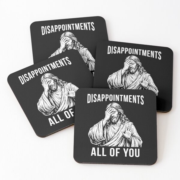 Item preview, Disappointments All of You Jesus Meme designed and sold by suhairee-studio.
