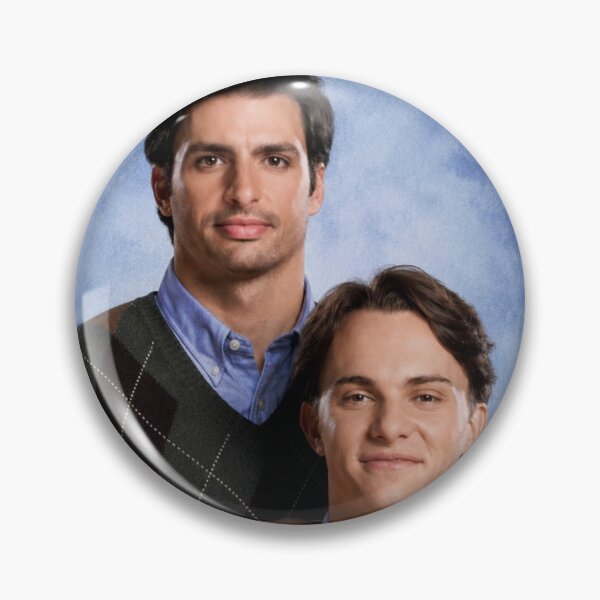 Item preview, oscar piastri and carlos sainz step brothers meme  designed and sold by jessbuttigiegg.