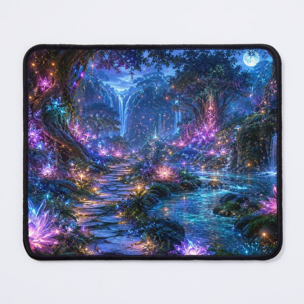 Item preview, Enchanted Fantasy Landscape designed and sold by Gold&pixels.