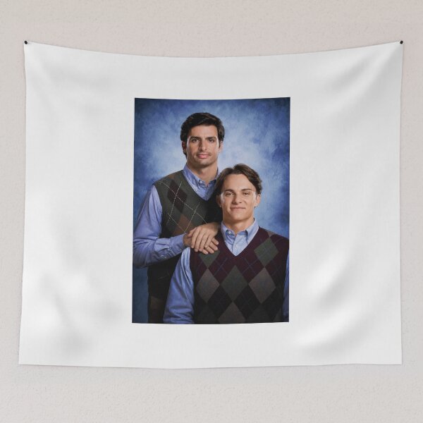Item preview, oscar piastri and carlos sainz step brothers meme  designed and sold by jessbuttigiegg.