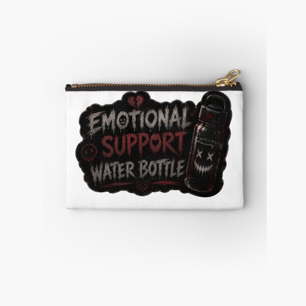 Item preview, Dark Emotional support water bottle designed and sold by PatternFly.