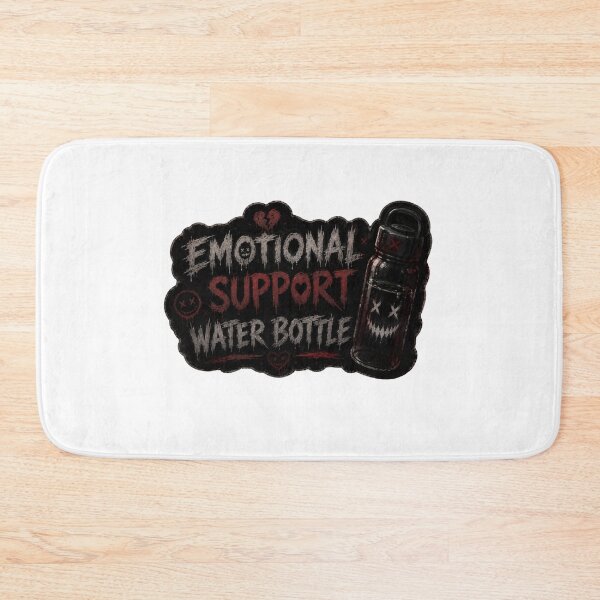 Item preview, Dark Emotional support water bottle designed and sold by PatternFly.