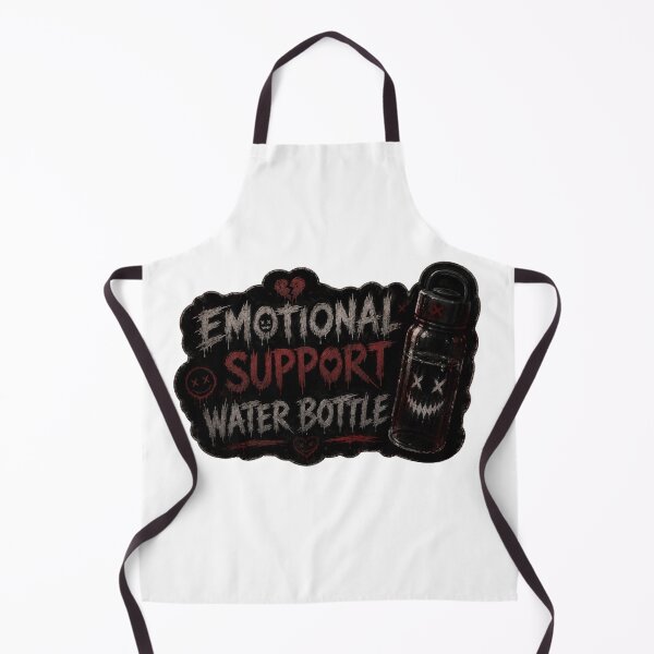 Item preview, Dark Emotional support water bottle designed and sold by PatternFly.