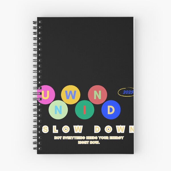 Item preview, Slow Down and Calm Design designed and sold by Marcheriarts.