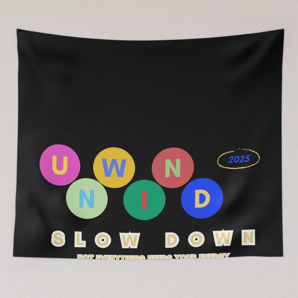 Item preview, Slow Down and Calm Design designed and sold by Marcheriarts.