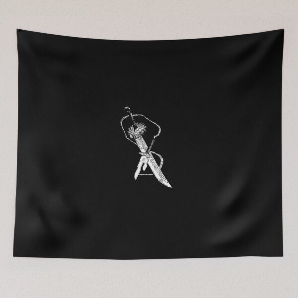 Item preview, Three Sword Style Minimal Swordsman Design designed and sold by CosmicFna.
