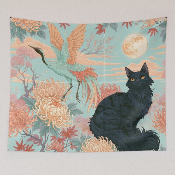Item preview, Cat and Crane designed and sold by PruinaVelatae.