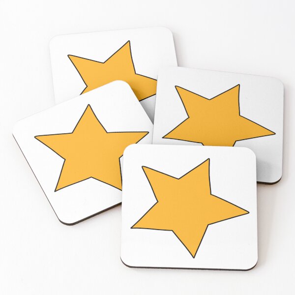 Item preview, Cute Bold Yellow Star Doodle Cartoon Vector Graphic Illustration designed and sold by somimalikkk.