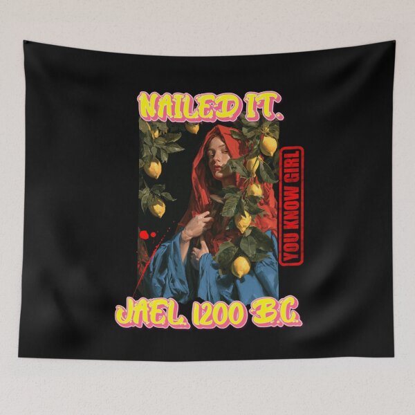 Item preview, Nailed It Jael 1200 BC Funny Ancient Feminist Religious designed and sold by DarkRelicStudio.