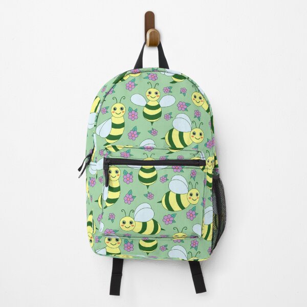 Item preview, Busy Bees in Sage Green and Purple designed and sold by artistmaria.